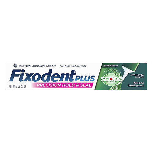 Fixodent Plus Dentr Adh Cr 2Oz