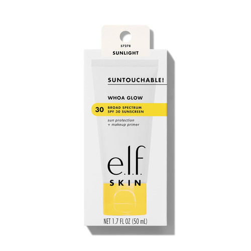 e.l.f. SKIN Suntouchable Whoa Glow Sunscreen & Primer SPF 30 - 1.7 fl oz