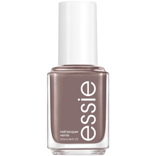 essie salon-quality nail polish, vegan, granite gray, Chinchilly - 0.46 fl oz