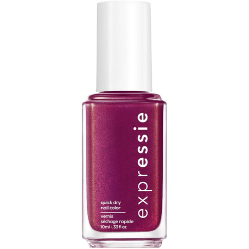 essie Expressie Quick-Dry Nail Polish, Magenta Pink Nail Polish, Mic Drop-It-Low - 0.33 fl oz