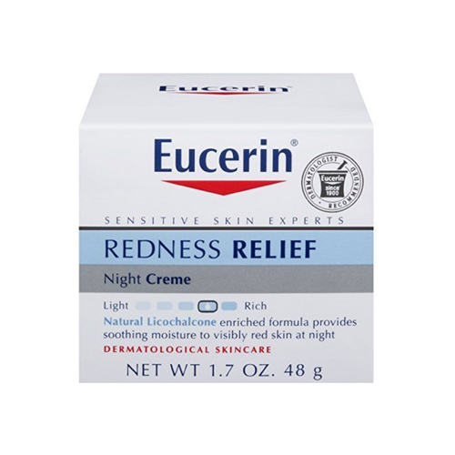 Eucerin Redness Relief, Night Creme 1.70 Oz