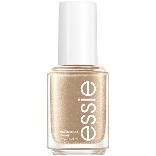 essie salon-quality nail polish, vegan, gold metallic, Good As Gold - 0.46 fl oz