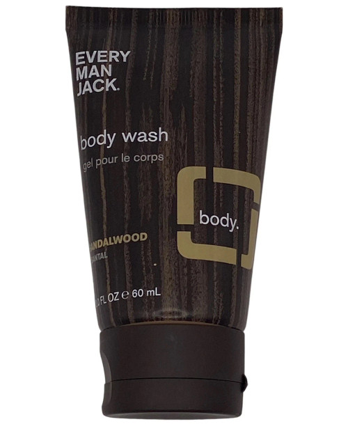 Every Man Jack Body Wash Travel Size Sandalwood - 2.0 fl oz