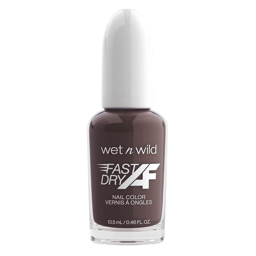 wet n wild Fast Dry AF Nail Color Fall Reddish Brown Get Stone - 1 Ct