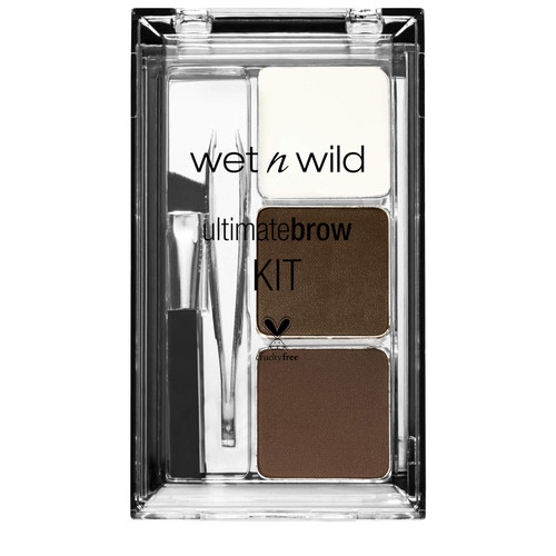 wet n wild Ultimate Brow Kit Dark Brown - 1 Ct