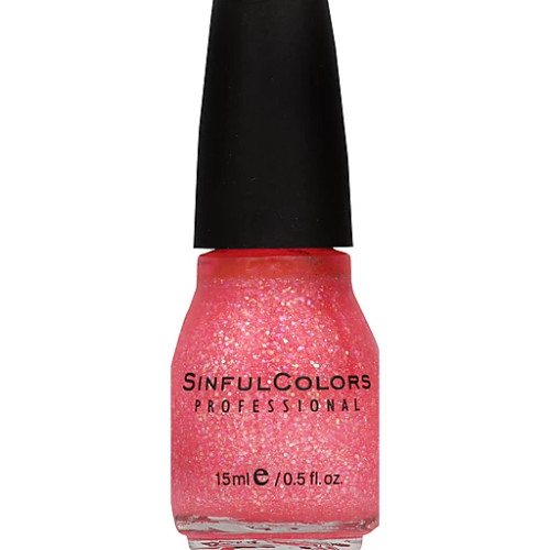 Sinful Colors Professional Nail Polish 830 Pinky Glitter - 0.5 fl oz