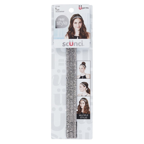 Scunci Real Style Headwrap, Star Studded - 1 Ct