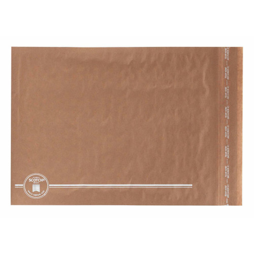 Scotch Curbside Recyclable Mailer, Tan - Size 5, 10.8 x 14.8 - 1 Ct