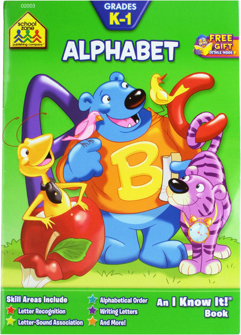 School Zone Alphabet Book - 32 Pages