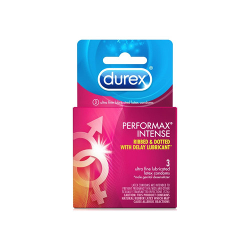 Durex Performax Intense Condom 3 Ea