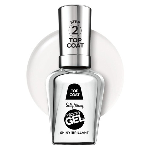 Sally Hansen Miracle Gel Nail Polish Miracle Gel Shiny Top Coat  - 0.5 fl oz