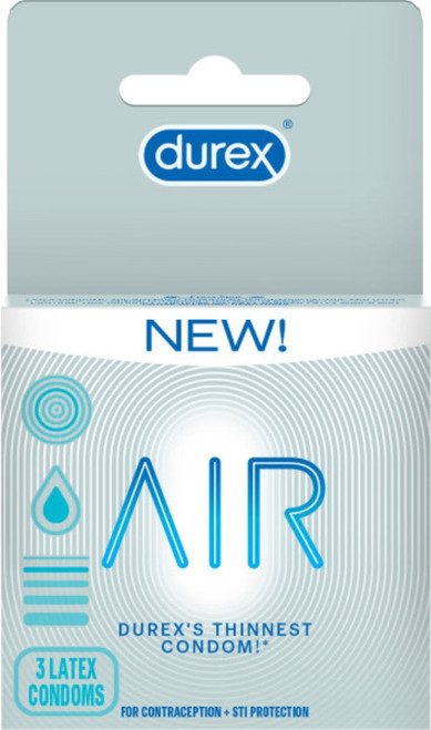 Durex Air Comfort 3 Ct 1 Ea