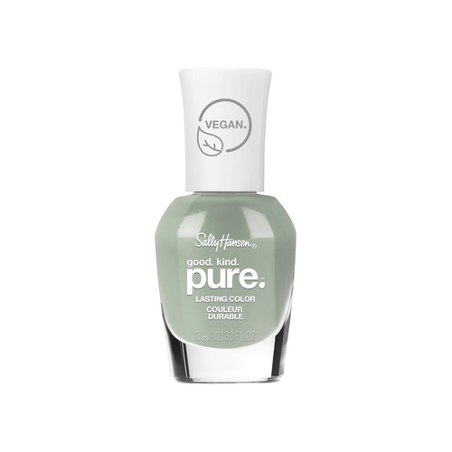 Sally Hansen Good.Kind.Pure. Moss Mosaic Long Lasting, Green Nail Polish - 0.33 fl oz