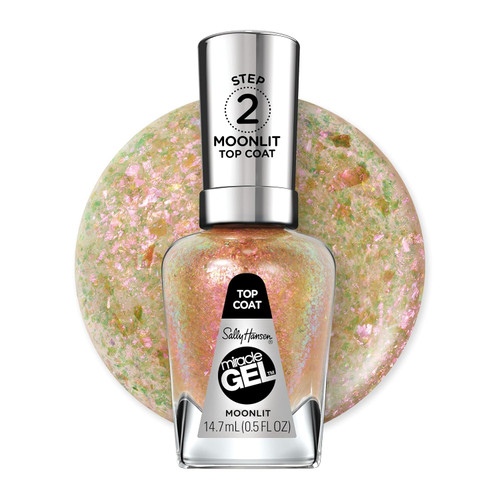 Sally Hansen Miracle Gel Nail Polish Special Effects Top Coats Moonlit - 0.5 fl oz