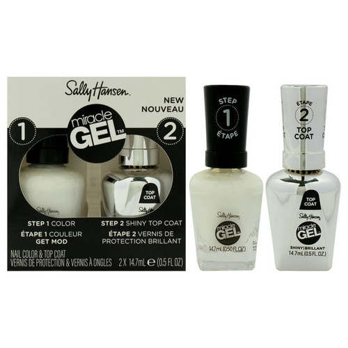 Sally Hansen Miracle Gel Nail Polish Miracle Gel 3.0 Duo Pack Get Mod - 0.5 fl oz