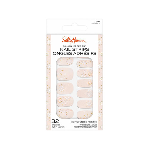 Sally Hansen Salon Effects Nail Strips Nail Polish Starlit Burst - 32 Ct
