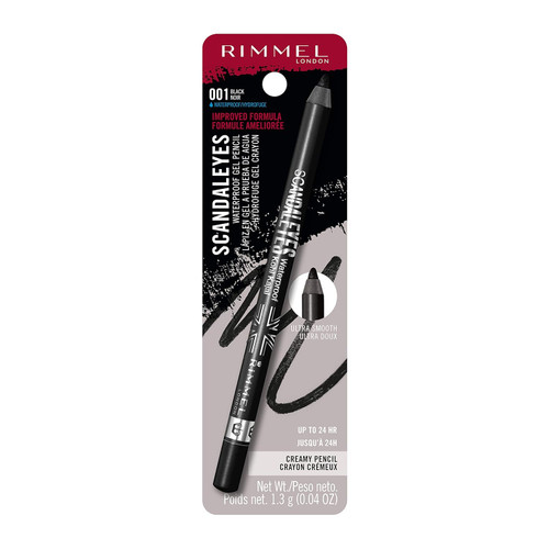 Rimmel London Scandaleyes Thick & Thin Eyeliner 001 Black - 1 Ct