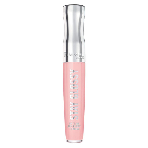 Rimmel Stay Glossy Lip Gloss in 143 Sundae Best - 0.18 fl oz