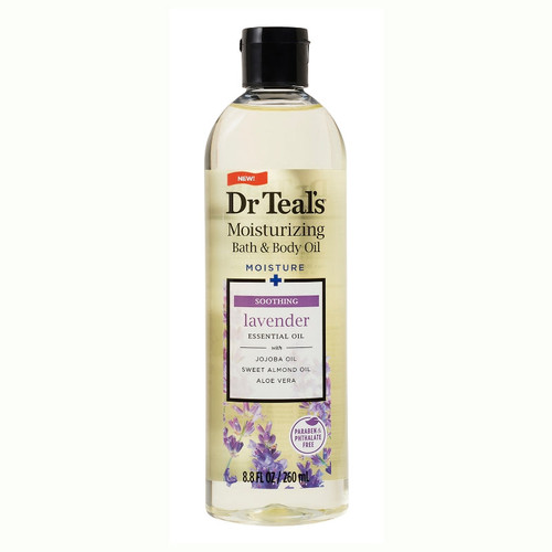 Dr Teal'S Body & Bath Oil, Soothe & Sleep With Lavender 8.8 Oz