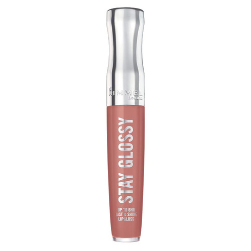 Rimmel Stay Glossy Lip Gloss in 133 Bare Minimum - 0.18 fl oz