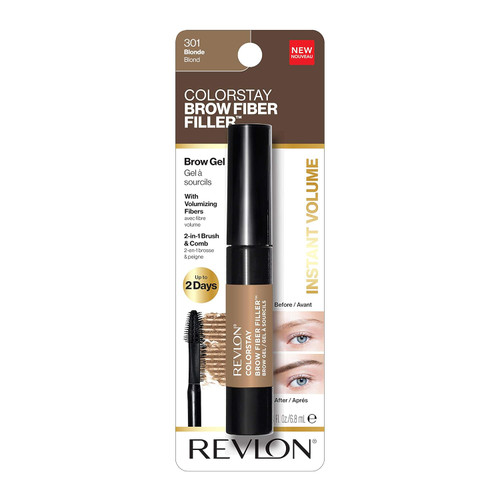 REVLON ColorStay Brow Fiber Filler 301 Blonde - 0.23 fl oz
