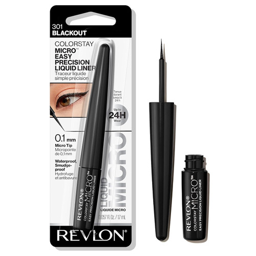 REVLON ColorStay Micro Liquid Eyeliner 301 Blackout - 1 Ct