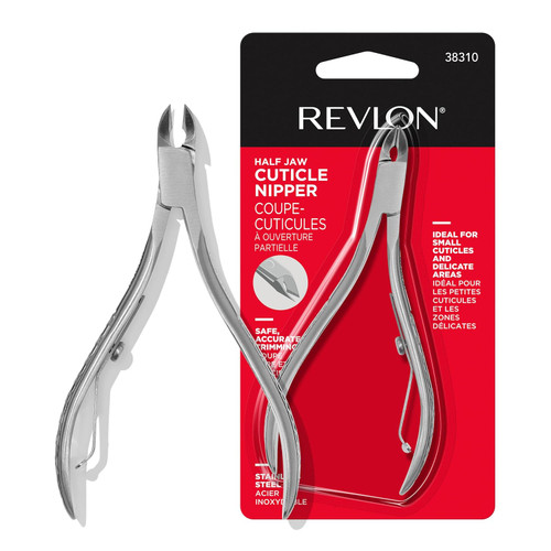 REVLON Half Jaw Cuticle Nipper - 1 Ct