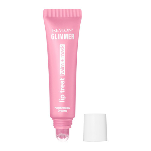 REVLON Glimmer Lip Treat Balm + Mask 002 Marshmallow Dreams - 0.4 fl oz
