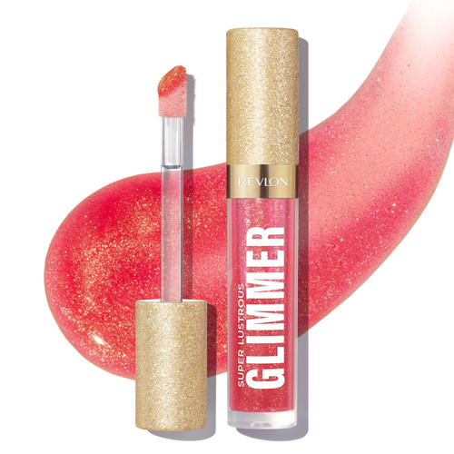 REVLON Super Lustrous Glimmer Gloss 007 Haute Honey - 0.13 fl oz