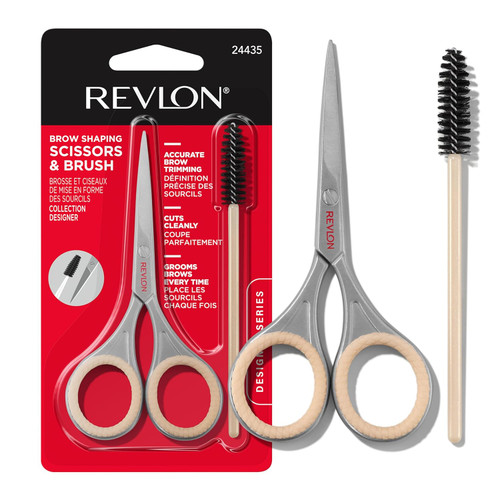 REVLON Designer Series Brow Scissor and Spoolie - 1 Ct