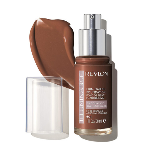 REVLON Illuminance Skin-Caring Foundation 601 Soft Nutmeg - 1 fl oz