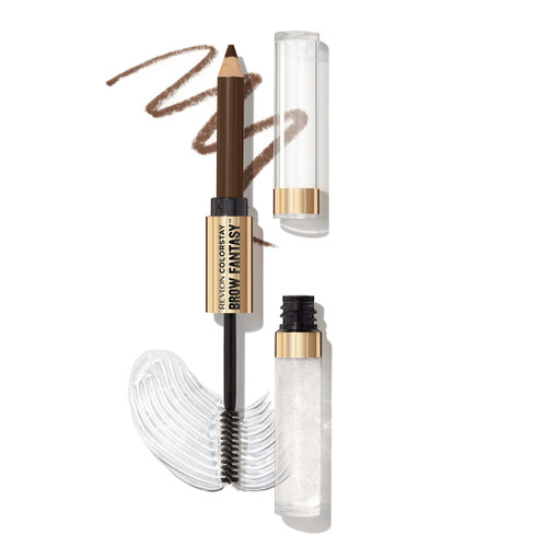 REVLON ColorStay Brow Fantasy Pencil & Gel 003 Medium Brown - 1 Ct