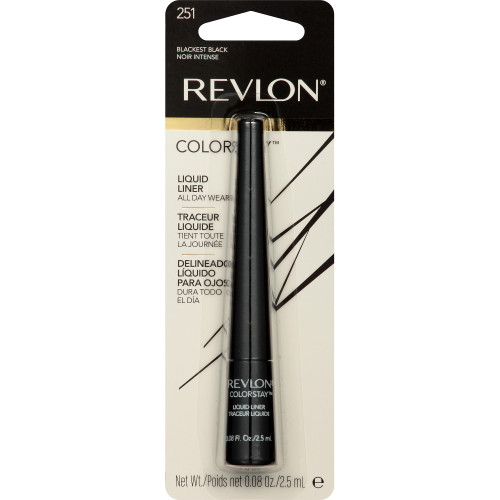 REVLON ColorStay Liquid Eyeliner 251 Blackest Black - 1 Ct