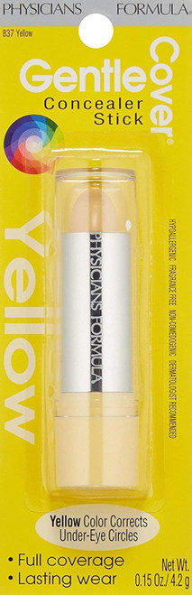 Physicians Formula Gentle Cover Concealer Stick Yellow - 0.15 oz