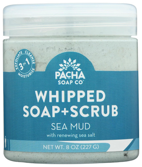 Pacha Soap Co. Sea Mud Whipped Soap Scrub - 8 Oz