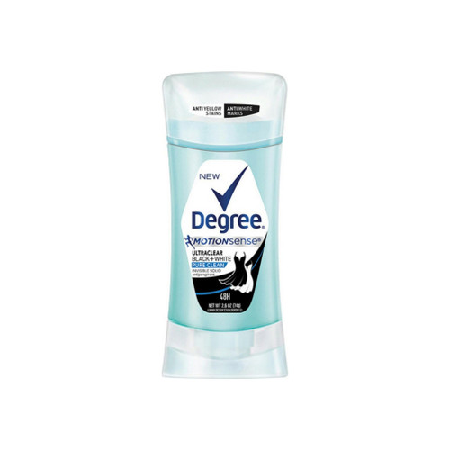 Degree Ultraclear Black+White Pure Clean Antiperspirant Deodorant Stick, 2.6 Oz