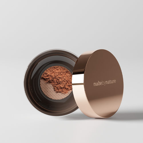Nude by Nature Radiant Loose Powder Foundation N9 Sandy Brown - 1 Ct