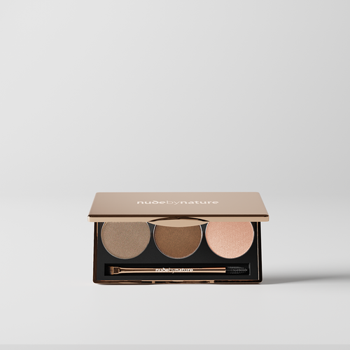 Nude by Nature Natural Definition Brow Palette 01 Blonde - 1 Ct