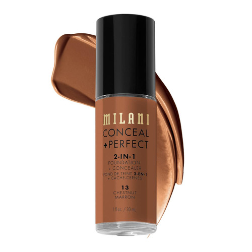 Milani Conceal + Perfect 2-in-1 Foundation + Concealer Chestnut - 1 Ct