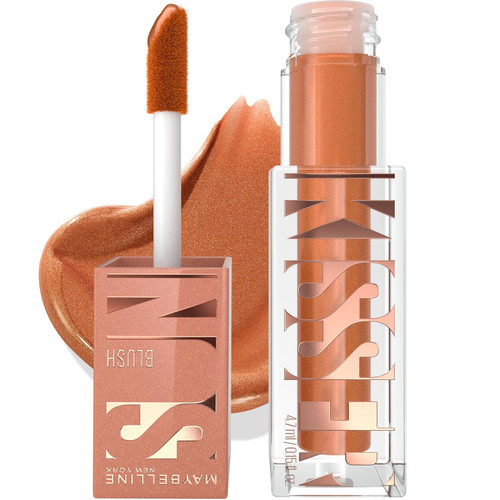 Maybelline Sunkisser Multi-use Liquid Blush, Blendable Formula, Summer in the City - 0.15 fl oz