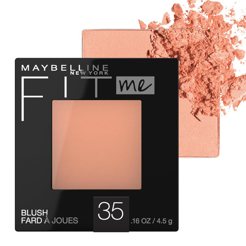 Maybelline Fit Me Blush, Lightweight, Long-lasting Blush Face Makeup, Coral - 0.16 oz