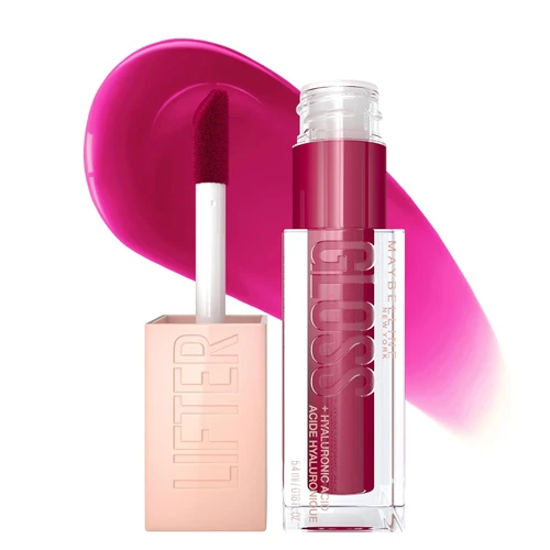 Maybelline Lifter Gloss Lip Gloss Makeup With Hyaluronic Acid, Taffy  - 0.18 fl oz