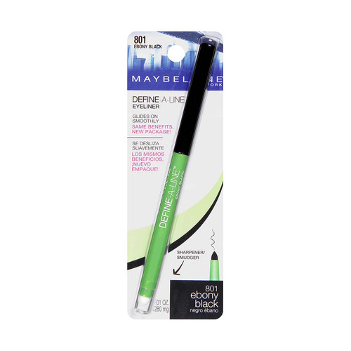 Maybelline Define-A-Line Eyeliner, 801 Ebony Black - 1 Ct