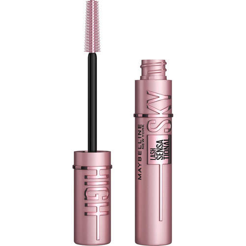 Maybelline Lash Sensational Sky High Washable Mascara Makeup, Blackest Black - 0.24 fl oz