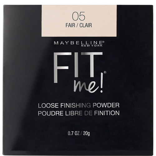 Maybelline Fit Me Loose Finishing Powder, Lightweight Face Makeup, Fair - 0.7 oz