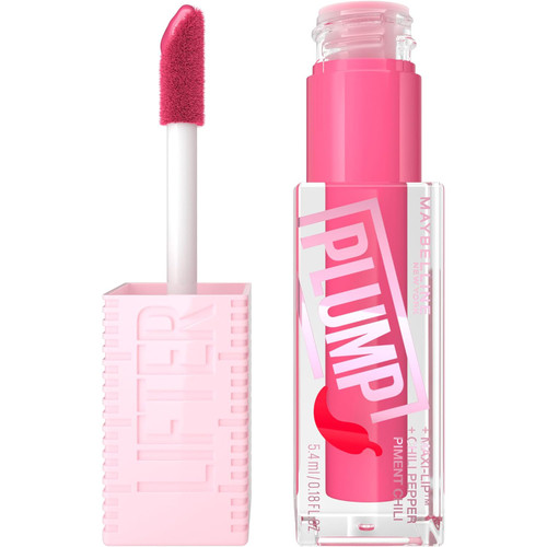 Maybelline Lifter Gloss Lifter Plump Lip Plumping Gloss, Pink Sting - 0.18 fl oz