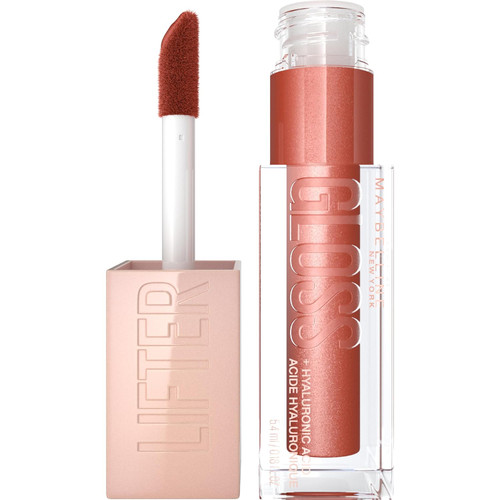 Maybelline Lifter Gloss Lip Gloss Makeup With Hyaluronic Acid, Topaz - 0.18 fl oz