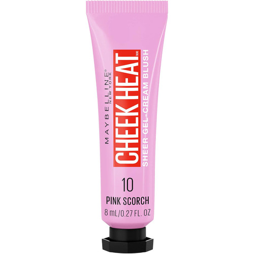 Maybelline Cheek Heat Gel-Cream Blush, Face Makeup, Pink Scorch - 0.27 fl oz