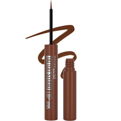 Maybelline Tattoo Studio Dip-Ink Liquid Eyeliner Brown Expression - 1 Ct