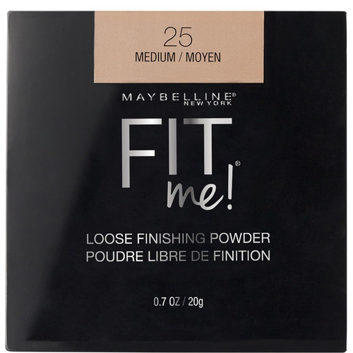 Maybelline Fit Me Loose Finishing Powder, Lightweight Face Makeup, Medium - 0.7 oz